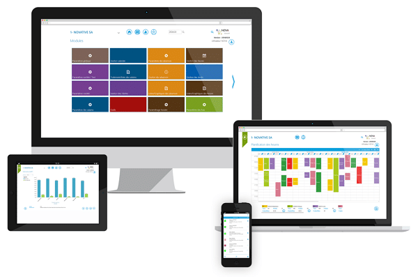 solution SIRH modulaire conviviale et disponible sur smartphone