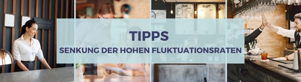 Hohe Fluktuationsrate im Gastgewerbe