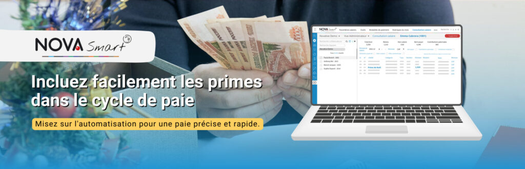 Incluez Facilement les primes dans le cycle de paie