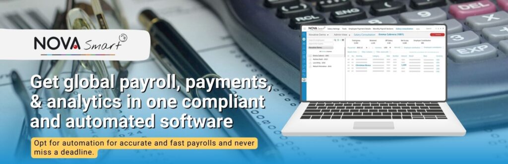 Get global payroll, payments, & analytics in one compliant and automated software