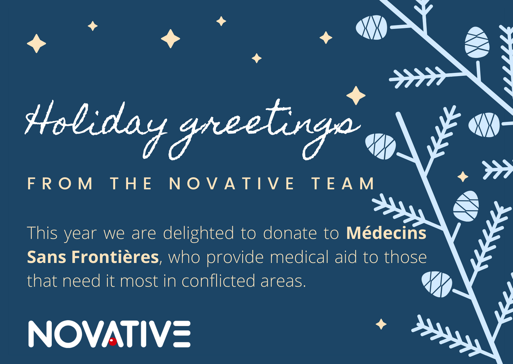 Holiday Greetings From Everyone at Novative featured image